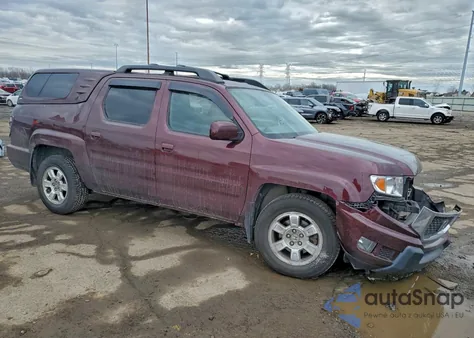 2013 Honda Ridgeline Rts из США, поврежденный, VIN 5FPYK1F49DB004852